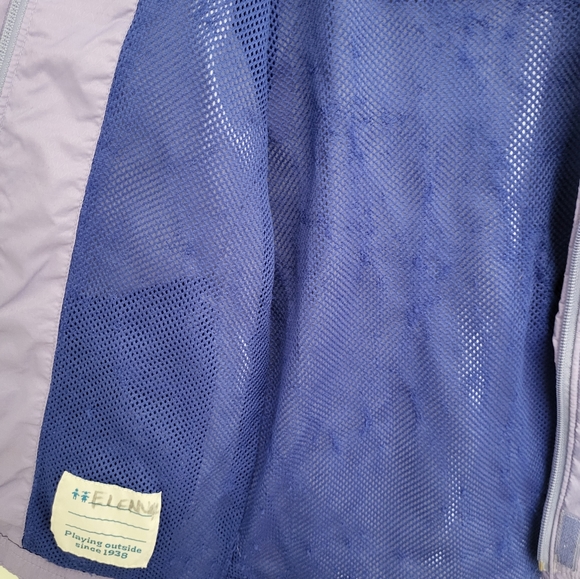 Columbia Omni Shield Girls Hooded Full Zip Jacket XS Light Purple Nylon - Picture 9 of 11